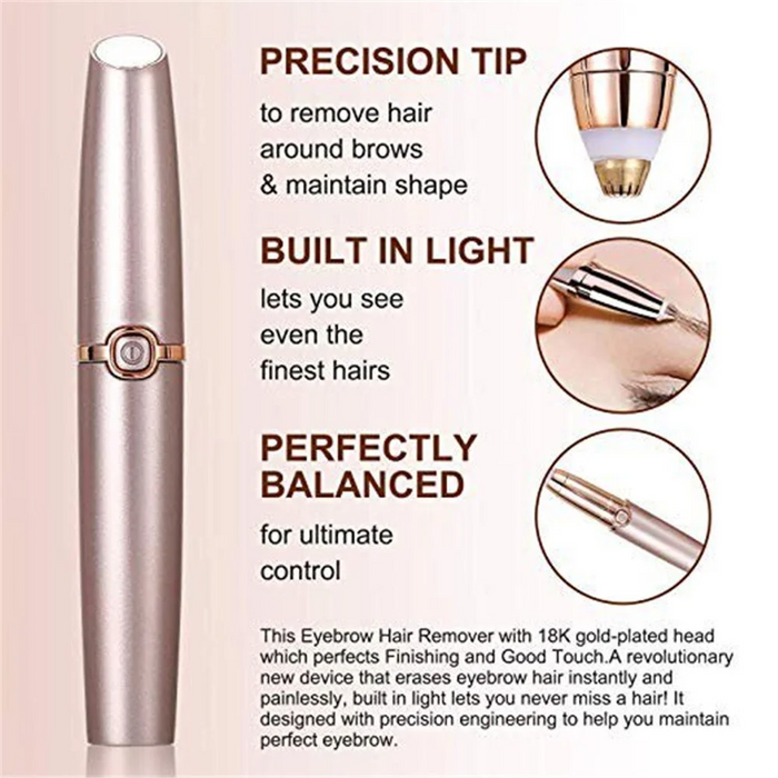 2 in 1 Eyebrow Hair Trimmer