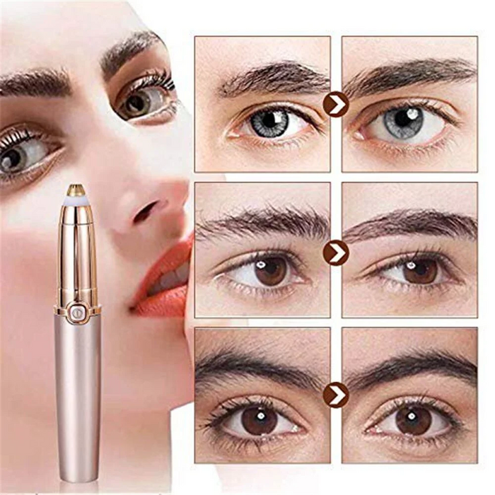 2 in 1 Eyebrow Hair Trimmer