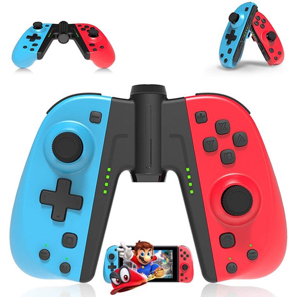 JoyPad Controller for Nintendo Switch, Replacement for Switch Joy con, Wireless Bluetooth Switch Controller, NFC, Programmable Macros, Turbo, Motion Control Dual Shock