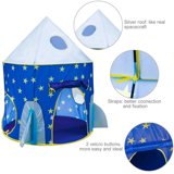 Kids Play Tent, 3-piece Space Tent Children's Pop Up Tent Capsule Yurt Tent Game Tent with Carry Bag for Boys Girls Toddlers Indoor and Outdoor Plays