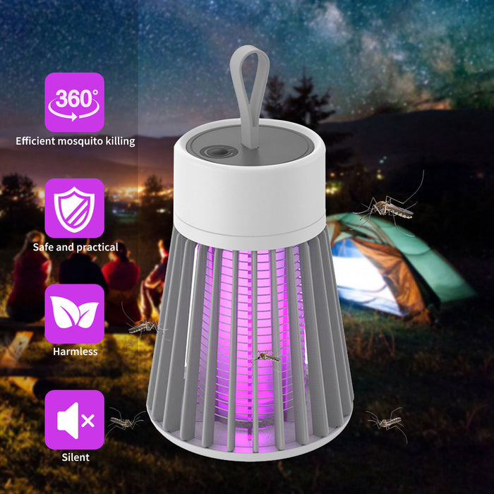 Bug Zapper, Mosquito Zapper Killer Electric Fly Trap for Outdoor and Indoor Use, UV Grid Insect Trap Lamp for Home and Garden