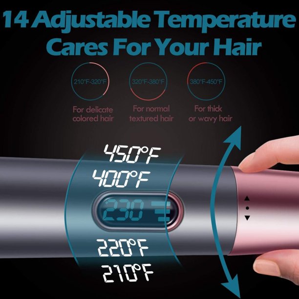 Professional Hair Straightener Curling Iron 2 in 1 Tourmaline Ceramic Twisted Flat Iron Beauty Hair Tools