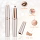 Rechargeable Eyebrow Hair Remover, Xpreen Eyebrow Trimmer for Women, Portable Eyebrow Hair Remover Eyebrow Razor with Light