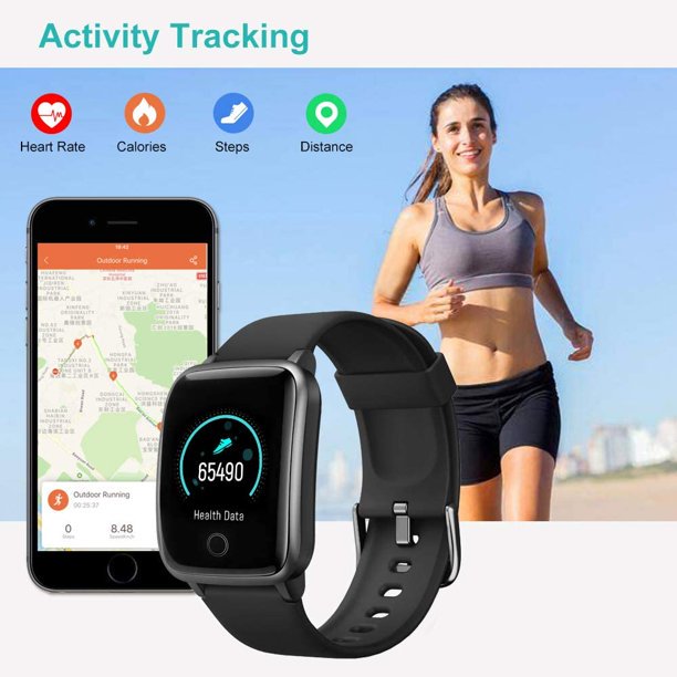 Smart Watch, Accurate Fitness Tracker Smart Watch For iPhone Has, Smart Watch For Kids With Heart Rate Monitor And Sleep Tracker, Waterproof Smart Watch For Android Phones Samsung iPhone