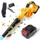 iFanze 21V Cordless Leaf Blower, Handheld Rechargeable Dual-use Suction Electric Power Blower 16000rpm for Blowing Leaf, Snow and Dust with 3.0 Ah Battery and Charger