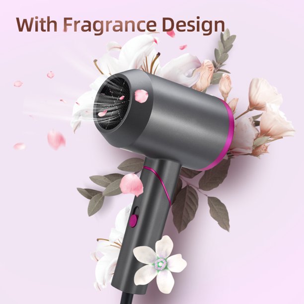 Hair Dryer, 2000W Fast Drying Ionic Hairdryer with Diffuser, Powerful Hair Dryers with 3 Heat 2 Speed and Cool Button, Hair Styling Dryer, Hairdryers for Women Men