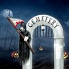 8 FT Halloween Inflatable Cemetery Grim Reaper Archway Decoration with LED Light